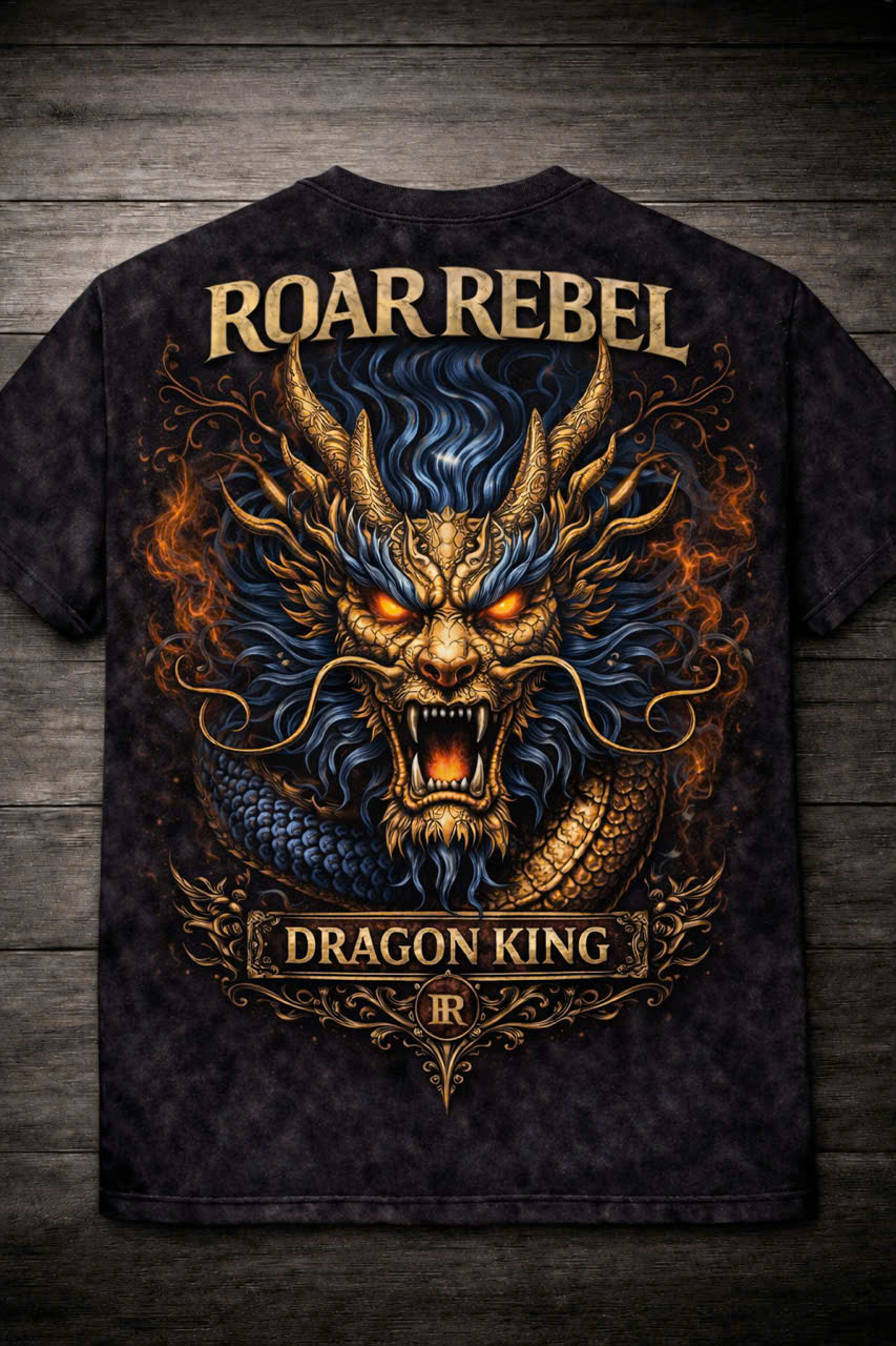 Áo thun Acid-Wash Relic